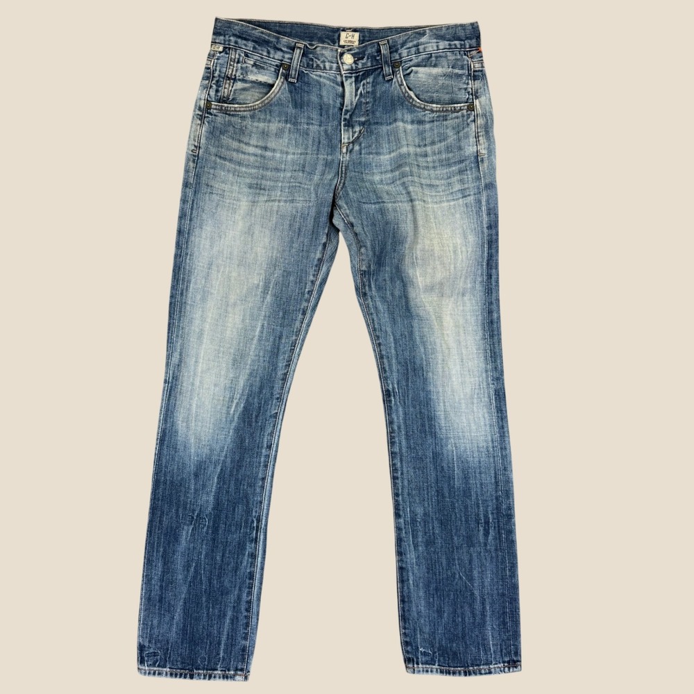 Citizens of Humanity Daisy Jeans Women 26 Blue Relaxed Tapered Made in USA Pants